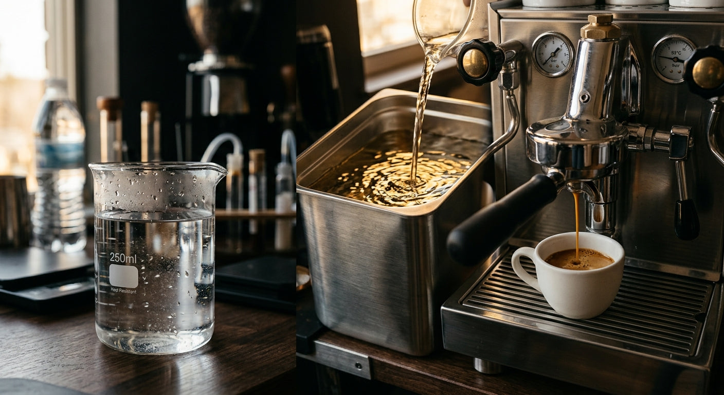 Coffee Water Chemistry and Mineral Content for Espresso Extraction: The Invisible Variable Transforming Your Shot