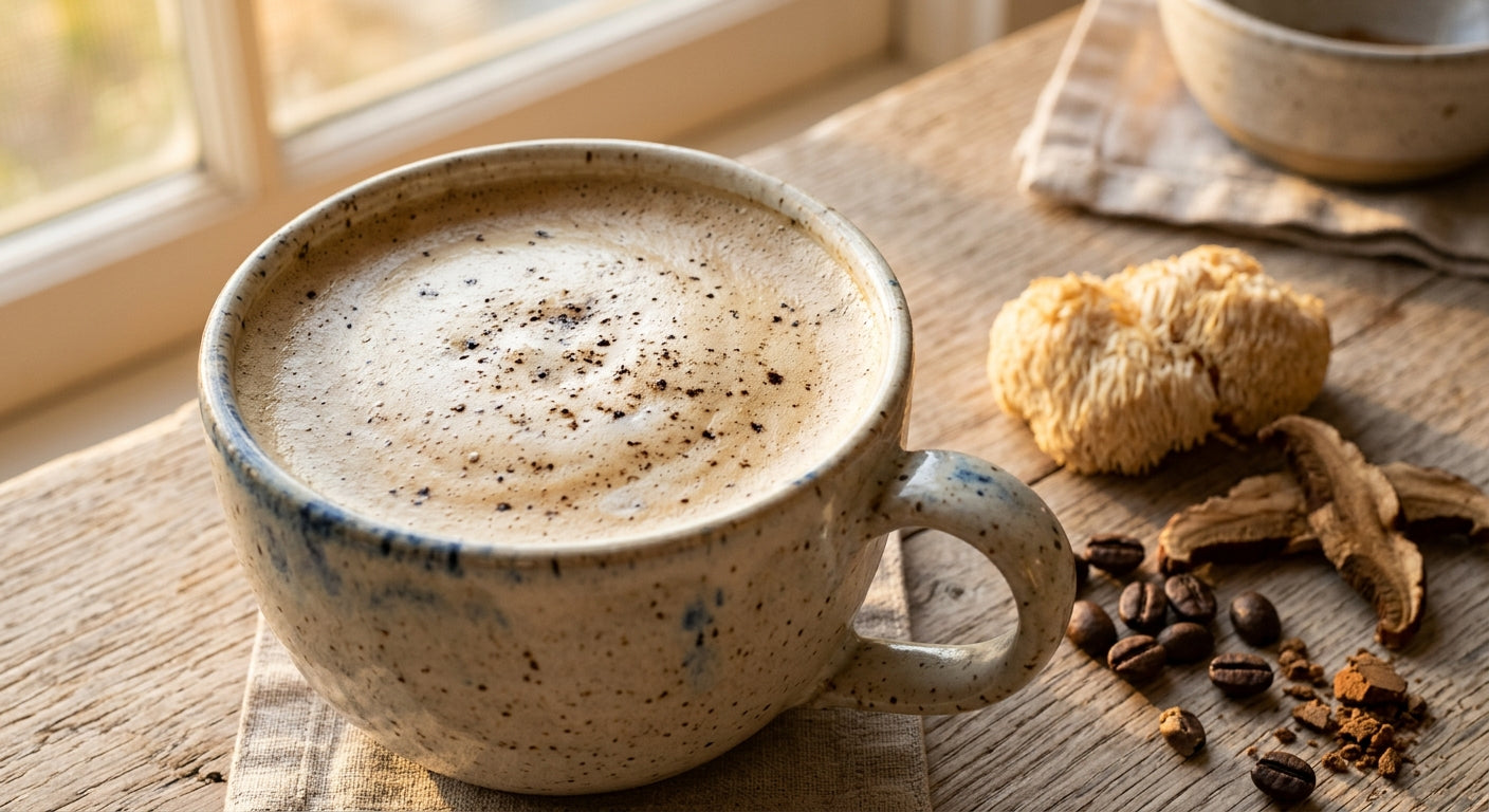 Functional Coffee with Adaptogens and Mushrooms: Transform Your Morning Ritual