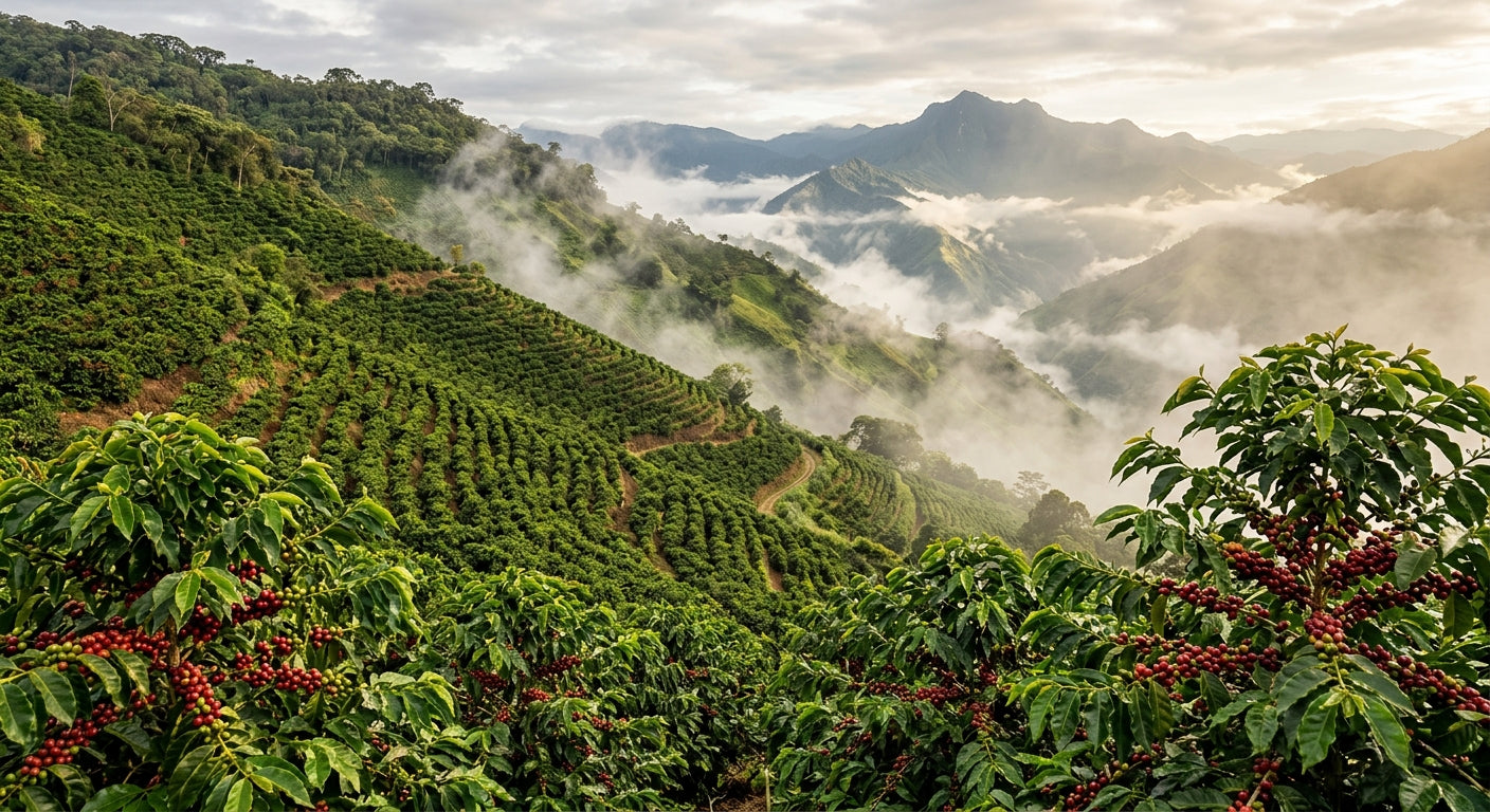 High Altitude Coffee Farming and Flavor Development: The Elevation Advantage in Specialty Coffee