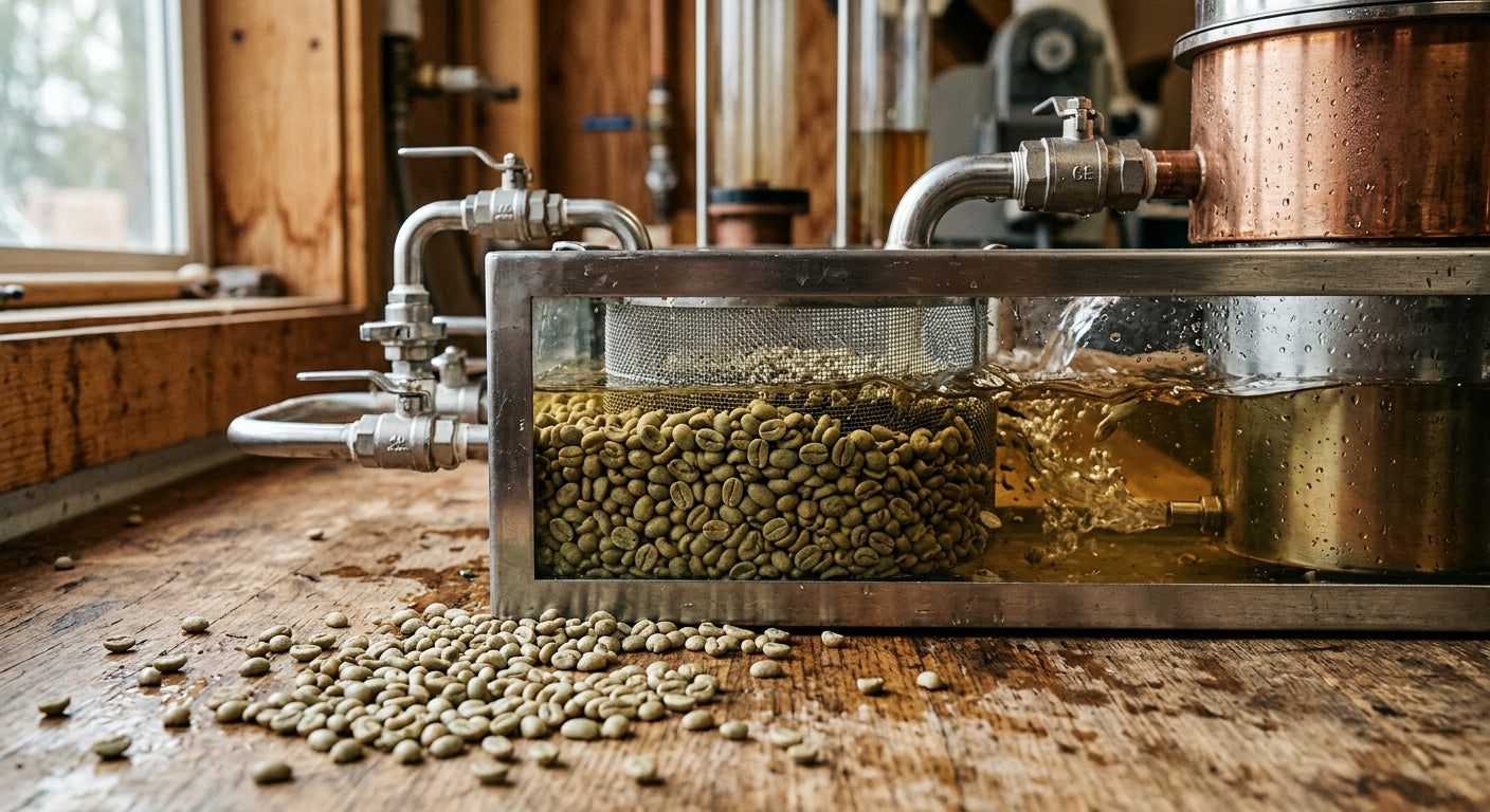 Decaffeination Methods Explained: CO2, Water Process, and Solvent Extraction Compared